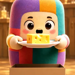 Voinicul — Foodie Monsters character, RADAR Kids 2026 (eating)